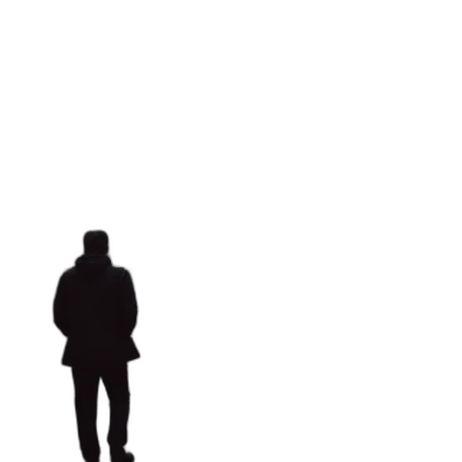 jacket, staff, robot, face transparent PNG cut-out