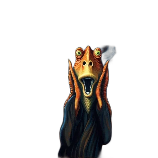 creature, animal, mask, staff transparent PNG cut-out