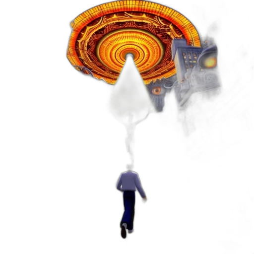 umbrella, staff, hat, concept art transparent PNG cut-out