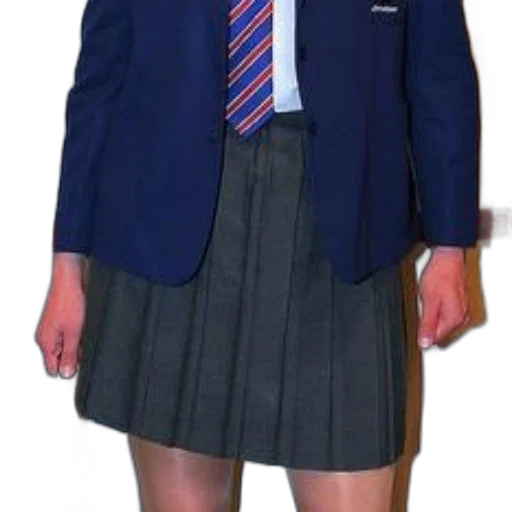 jacket, dress, staff, creature transparent PNG cut-out