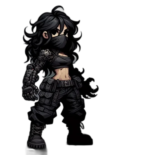 concept art, 3d render, pixel art, fantasy art transparent PNG cut-out