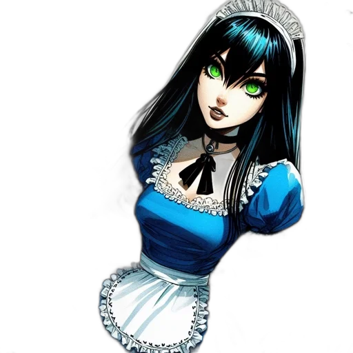 dress, jewelry, staff, crown transparent PNG cut-out