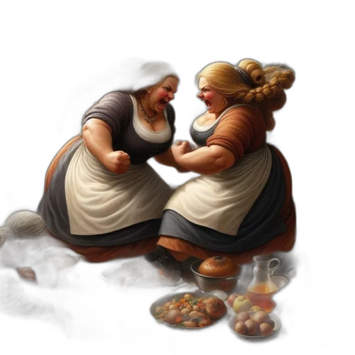 food, concept art, fantasy art, 3d render transparent PNG cut-out