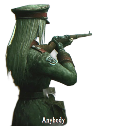 weapon, staff, hat, robot transparent PNG cut-out