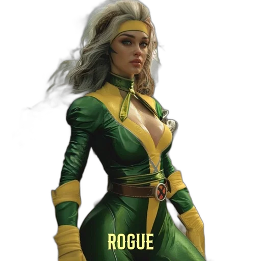 comic book art, concept art, fantasy art, 3d render transparent PNG cut-out
