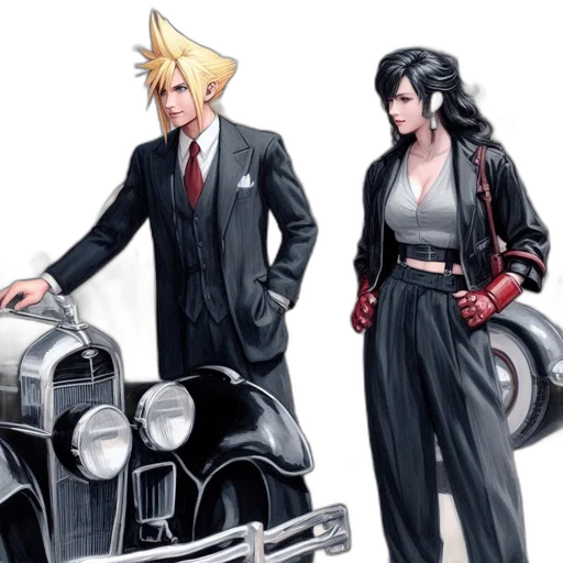 concept art, comic book art, anime, cartoon transparent PNG cut-out