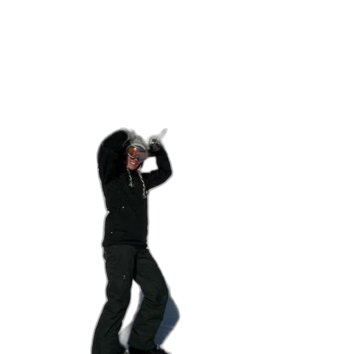 staff, jacket, mask, robot transparent PNG cut-out