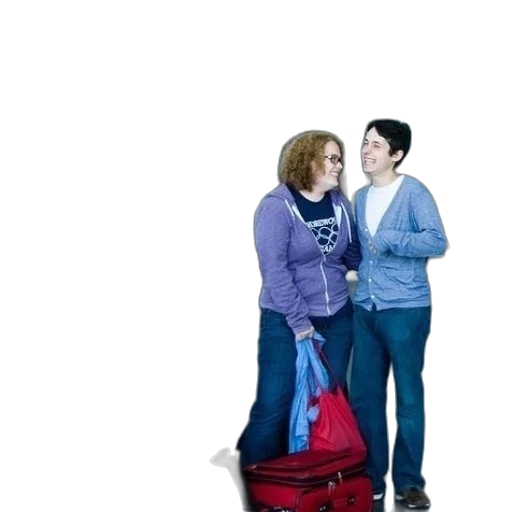 staff, jacket, umbrella, 3d render transparent PNG cut-out