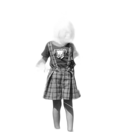 dress, jacket, robot, face transparent PNG cut-out