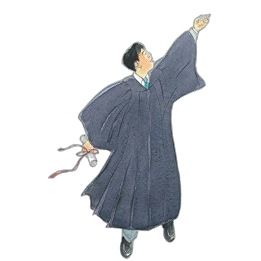staff, umbrella, jacket, concept art transparent PNG cut-out