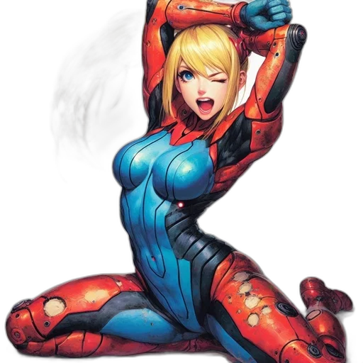 robot, comic book art, concept art, fantasy art transparent PNG cut-out