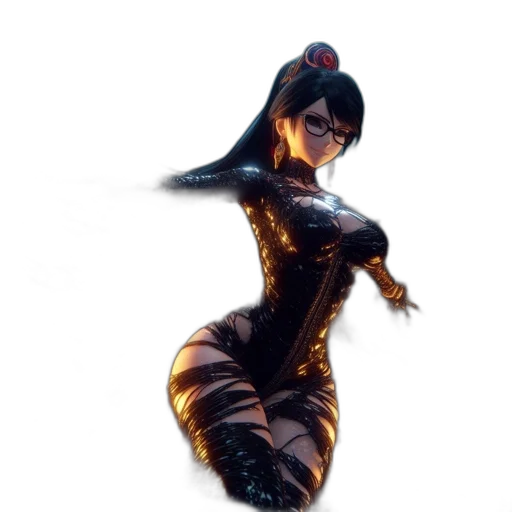 dress, staff, weapon, mask transparent PNG cut-out