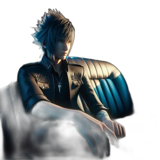 jacket, weapon, concept art, photorealistic transparent PNG cut-out