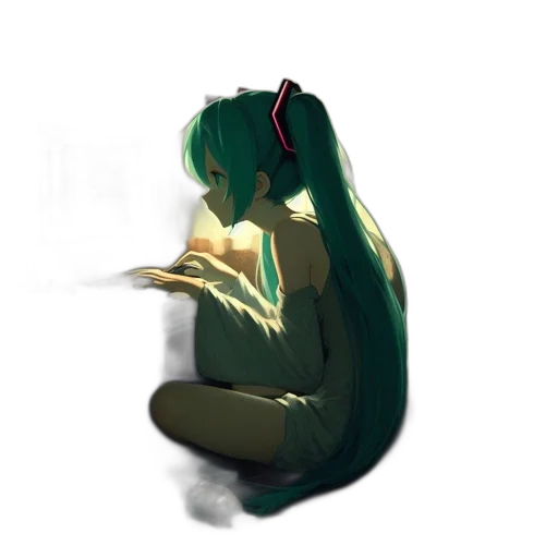 mask, jacket, creature, staff transparent PNG cut-out