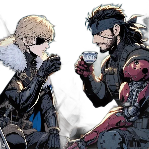 comic book art, concept art, anime, cyberpunk transparent PNG cut-out