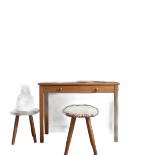 furniture, 3d render, concept art, photorealistic transparent PNG cut-out