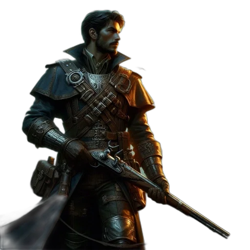 sword, weapon, staff, jacket transparent PNG cut-out