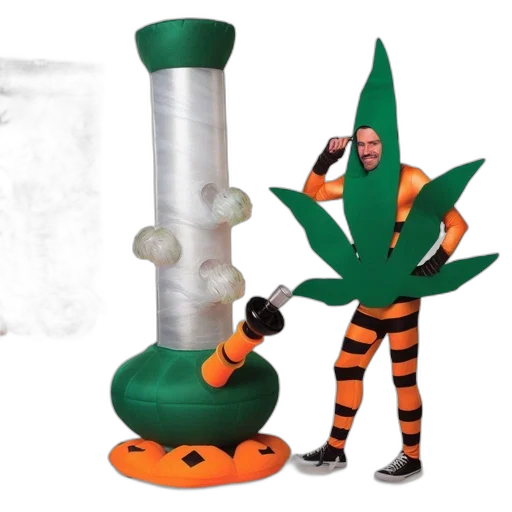 concept art, green, halloween, display transparent PNG cut-out
