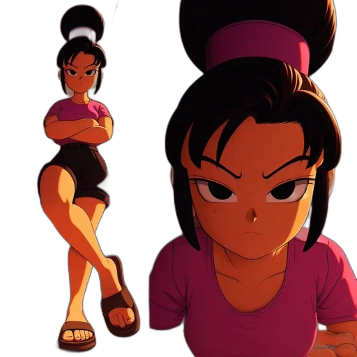 concept art, cartoon, anime, comic book art transparent PNG cut-out