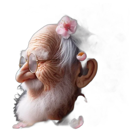 creature, hair, animal, staff transparent PNG cut-out