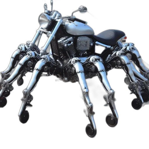 robot, 3d render, concept art, photorealistic transparent PNG cut-out