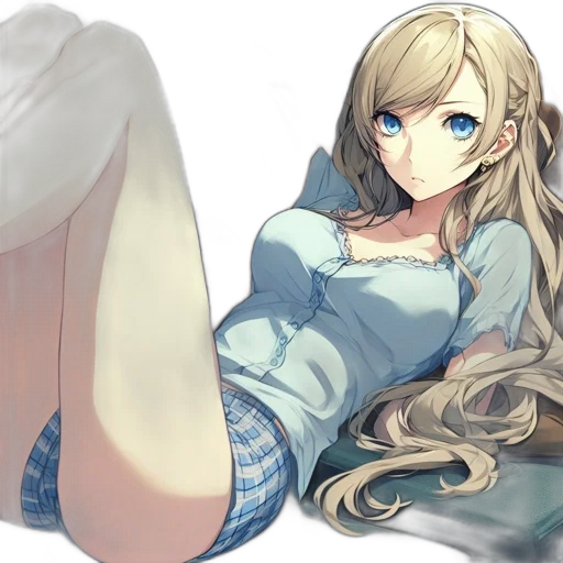 dress, shoes, anime, pixel art transparent PNG cut-out