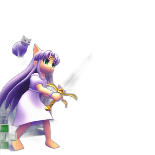 weapon, staff, sword, 3d render transparent PNG cut-out