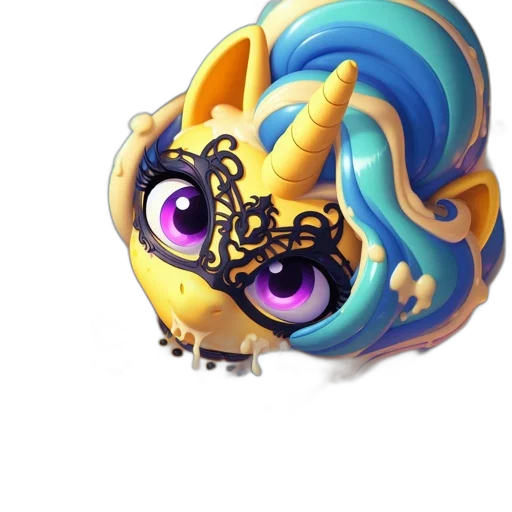 dragon, staff, creature, hair transparent PNG cut-out