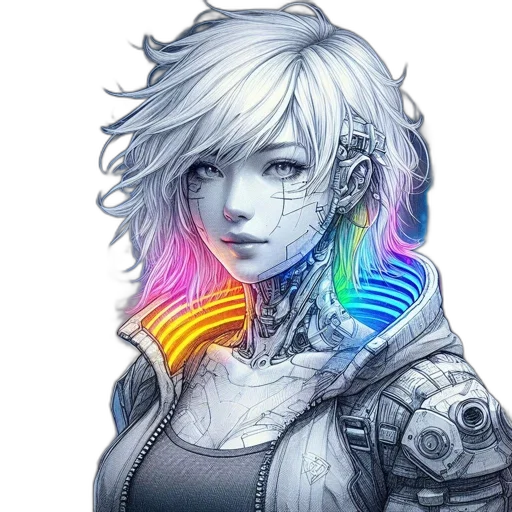 robot, face, jewelry, dragon transparent PNG cut-out