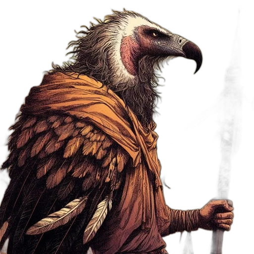 animal, dragon, creature, staff transparent PNG cut-out