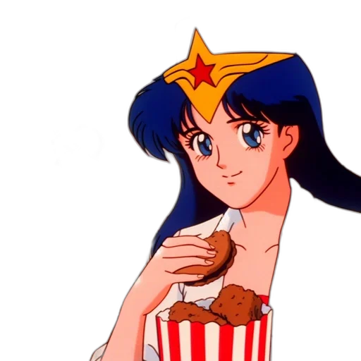 food, dress, vaporwave, anime transparent PNG cut-out