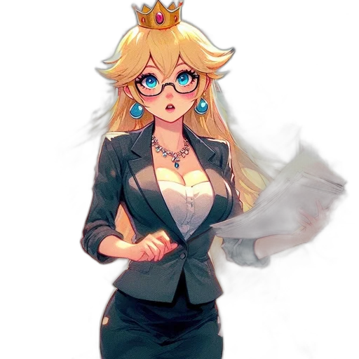 crown, dress, staff, weapon transparent PNG cut-out