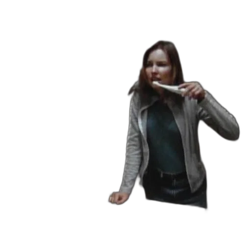 jacket, staff, weapon, creature transparent PNG cut-out