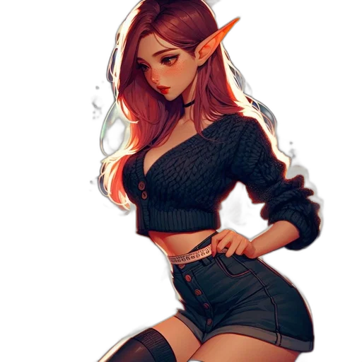 dress, fantasy art, concept art, pixel art transparent PNG cut-out
