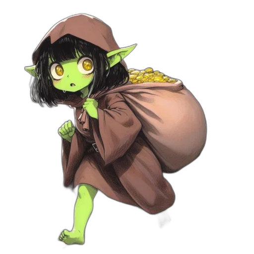 staff, jacket, creature, dragon transparent PNG cut-out