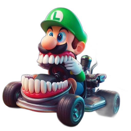 car, weapon, creature, animal transparent PNG cut-out