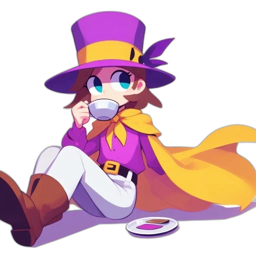 staff, hat, pixel art, concept art transparent PNG cut-out