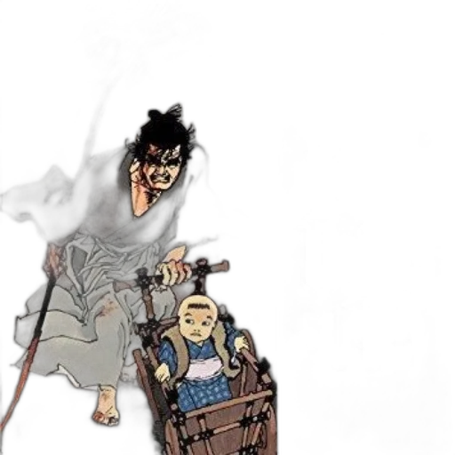 concept art, comic book art, anime, fantasy art transparent PNG cut-out