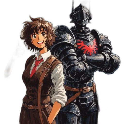 jacket, weapon, concept art, comic book art transparent PNG cut-out