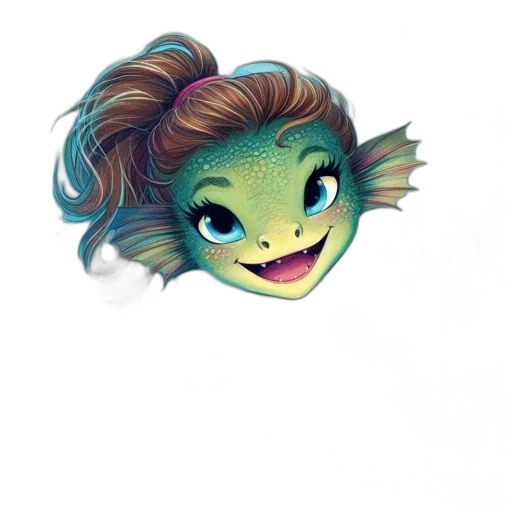 creature, face, mask, staff transparent PNG cut-out