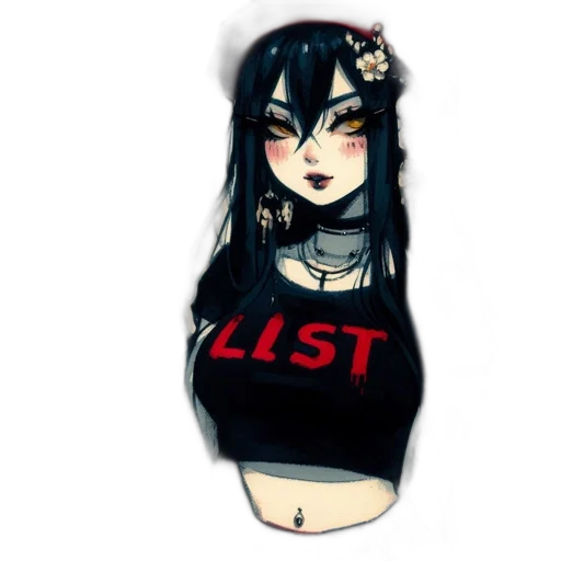 dress, staff, jewelry, pixel art transparent PNG cut-out