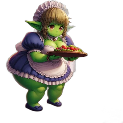 food, staff, dragon, dress transparent PNG cut-out
