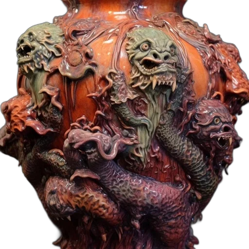 dragon, mask, creature, face transparent PNG cut-out