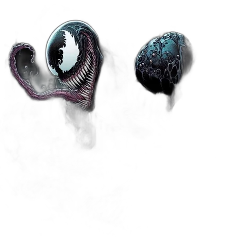 mask, creature, hair, face transparent PNG cut-out