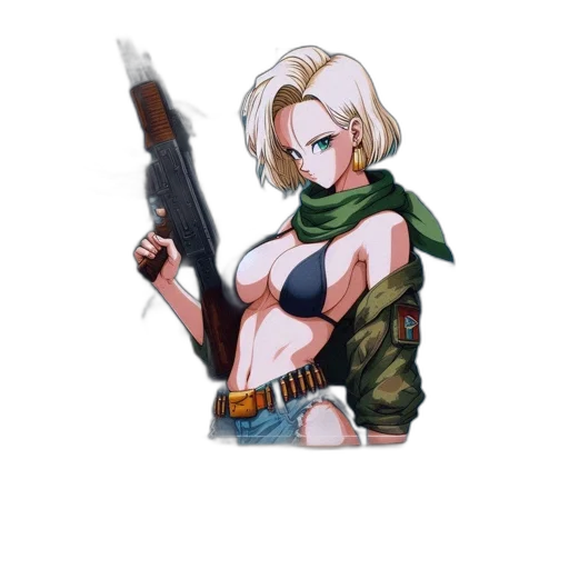 weapon, jacket, staff, pixel art transparent PNG cut-out