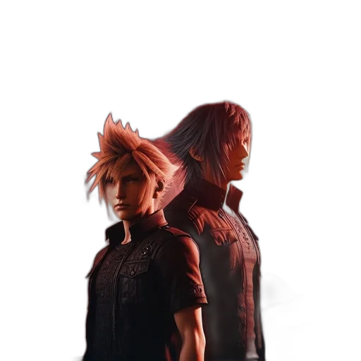 jacket, hair, weapon, concept art transparent PNG cut-out