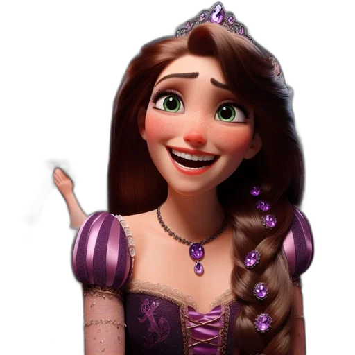 crown, dress, jewelry, face transparent PNG cut-out