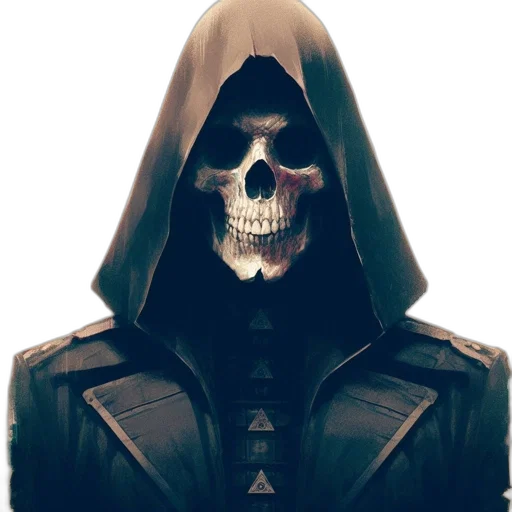mask, face, jacket, staff transparent PNG cut-out