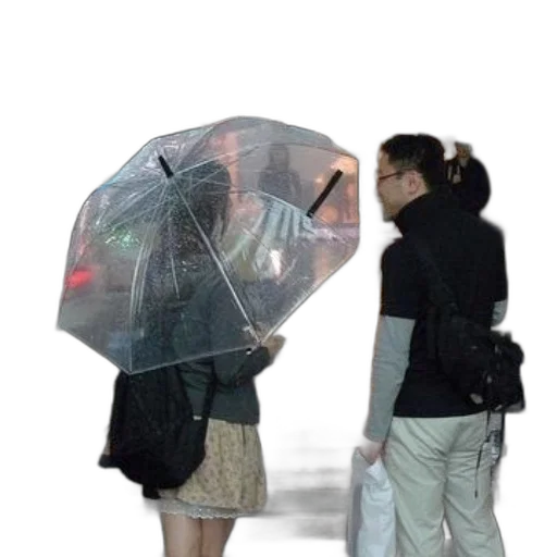 umbrella, jacket, hat, dress transparent PNG cut-out
