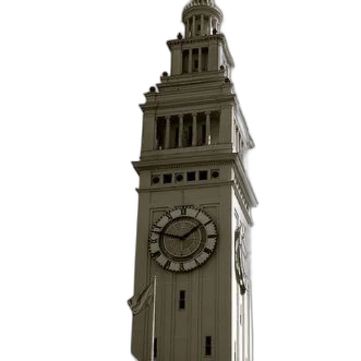 building, staff, dress, 3d render transparent PNG cut-out
